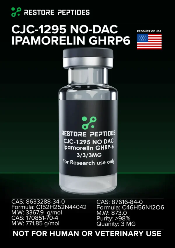 CJC-NO-DAC GHRP-6 peptide