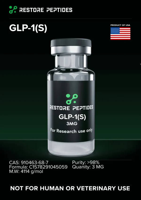 GLP-1 peptide vial