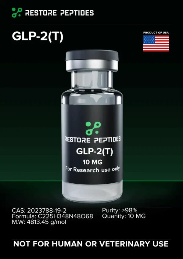 GLP-2 peptide 10mg vial